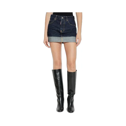 Denim Mini Skirt