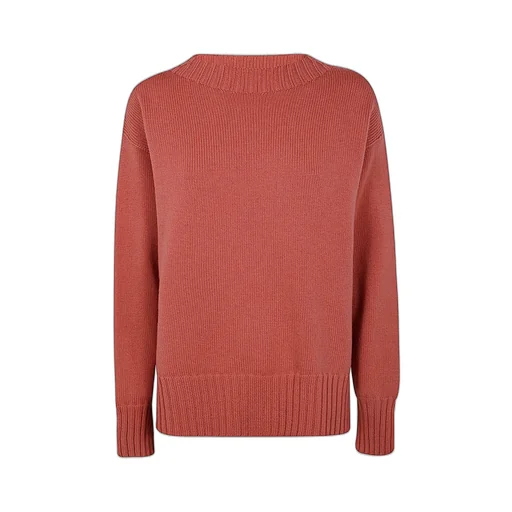 Oversized Crew Neck Knitwear