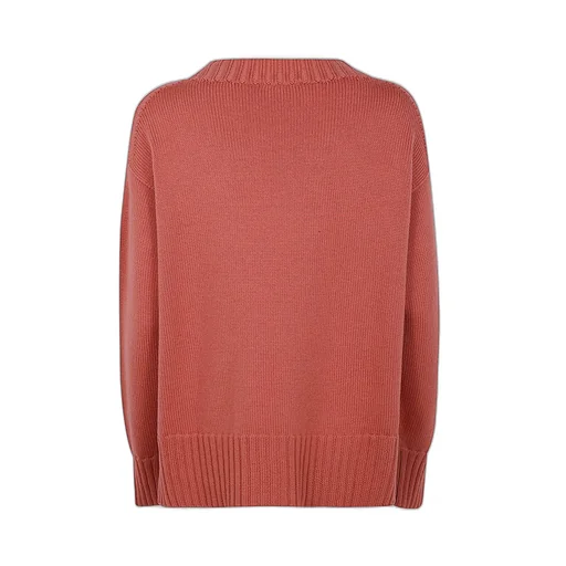 Oversized Crew Neck Knitwear