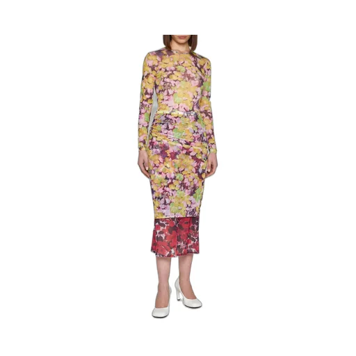 Floral Printed Sheer Top