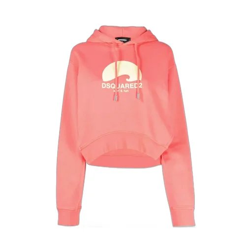 Logo Printed Drawstring Hoodie