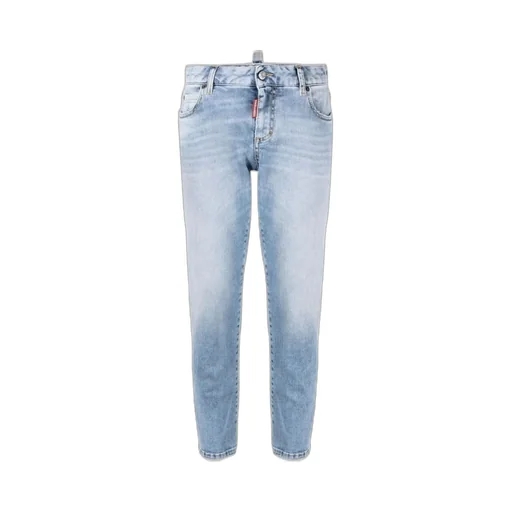 Mid-Rise Cropped Skinny Jeans