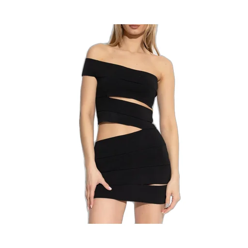Bandage Knit Midi Dress