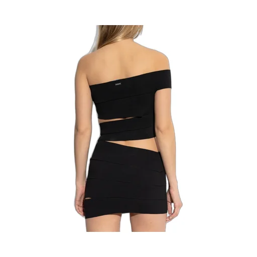 Bandage Knit Midi Dress