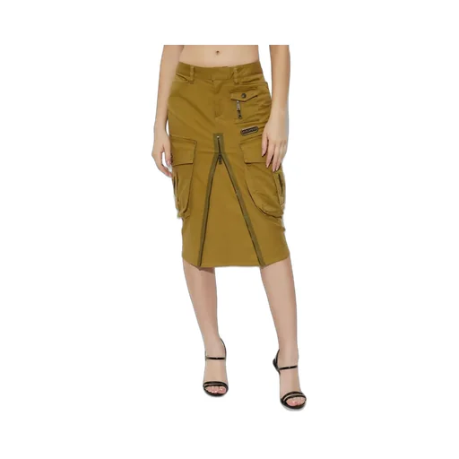 Zip Detailed Skirt
