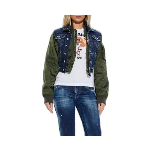 Dark Aviator Hybrid Jean Jacket
