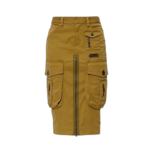 Zip Detailed Skirt