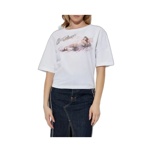 X Vaquera Graphic Printed Crewneck T-Shirt