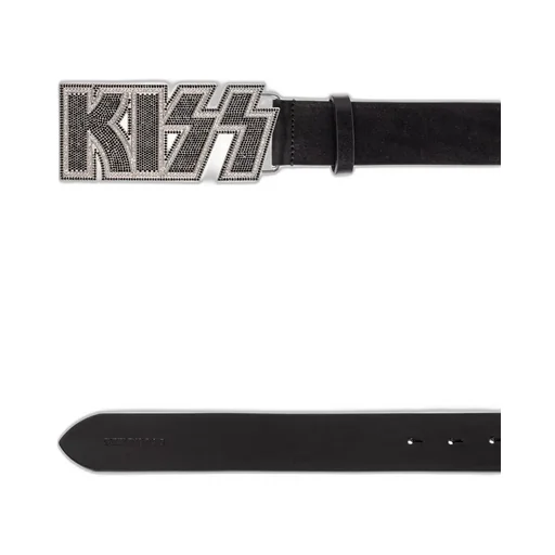 X Kiss Embellished Buckled Belt