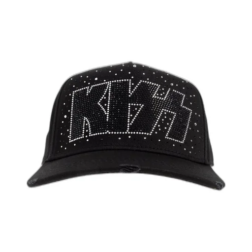 X Kiss Embellished Baseball Cap