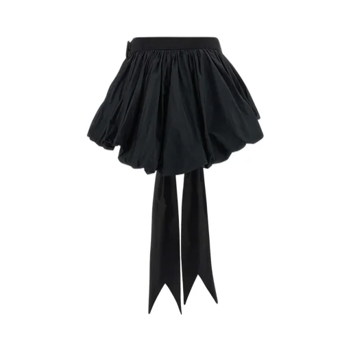 Bow-Detailed Mini Skirt