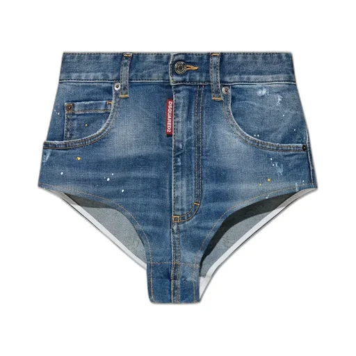 X Bettter Distressed Denim Shorts