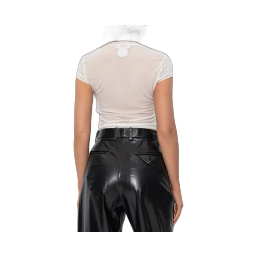 X Magliano Logo Printed Cropped T-Shirt