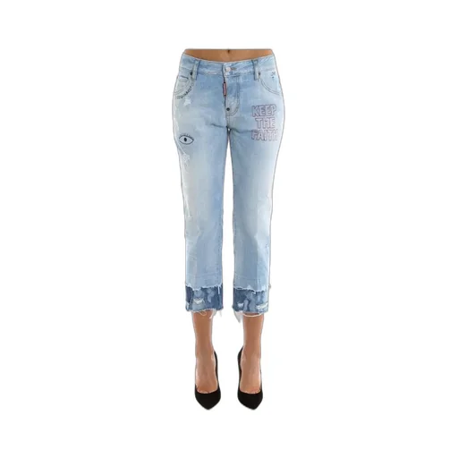 Cropped Leg Jeans