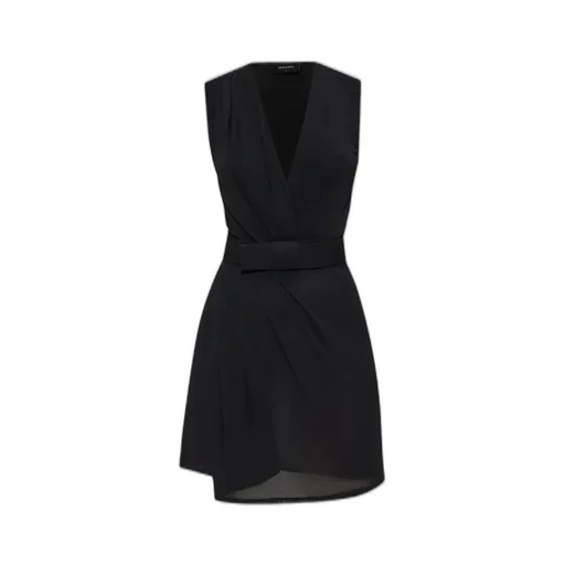 Belt Sleeveless Dress