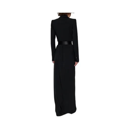 Belted Long Dress