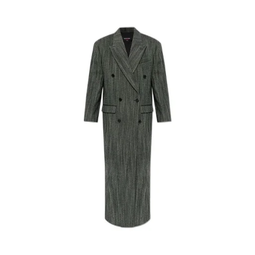 Double-Breasted Long Coat
