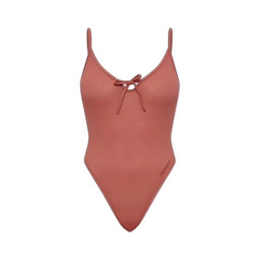 Logo Embroidered Bodysuit