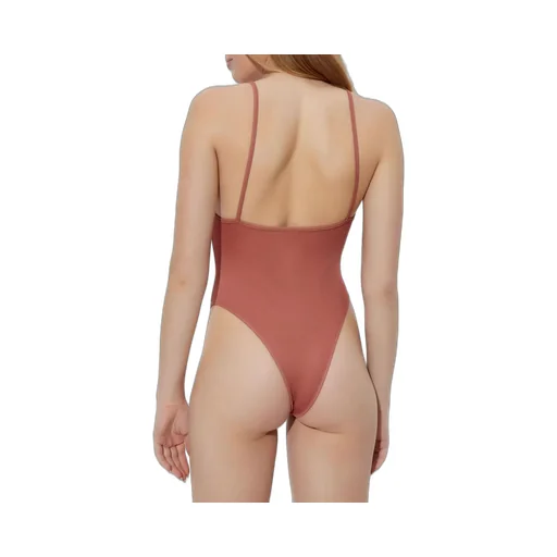 Logo Embroidered Bodysuit