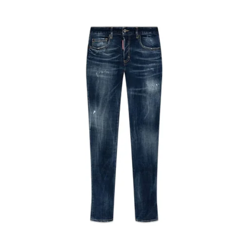 X Ducati Distressed Skinny Jeans