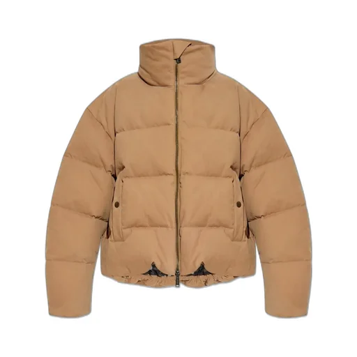 Printed Ball Puffer Jacket