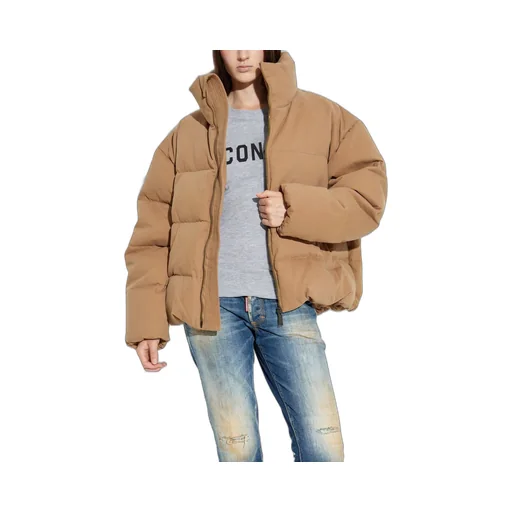 Printed Ball Puffer Jacket