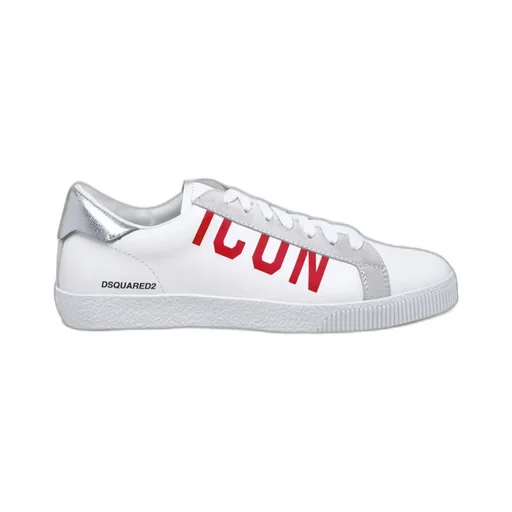 Icon Print Low-Top Sneakers