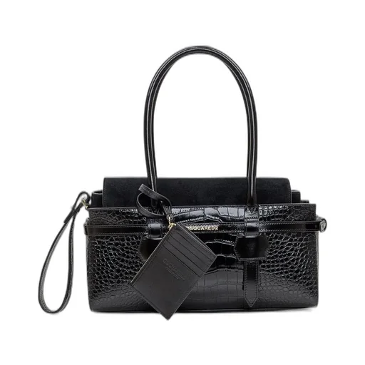 Logo Stamp Twin Shoulder Bag