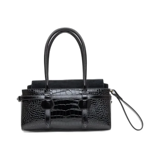Logo Stamp Twin Shoulder Bag