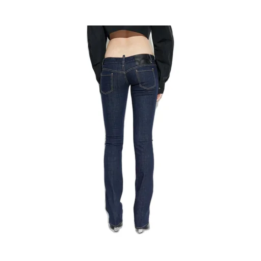Straight-Leg Slim-Fit Jeans