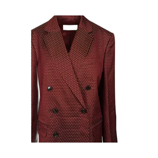 Double-Breasted Long Sleeved Blazer