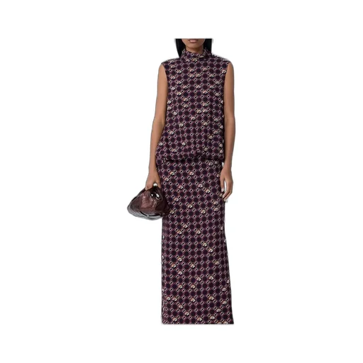 Sleeveless Embellished Maxi Dress