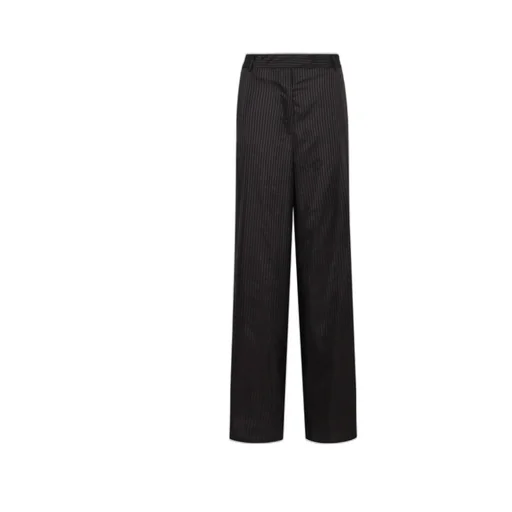 Striped Wide-Leg Trousers