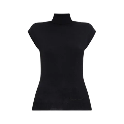 Knit Turtleneck Top