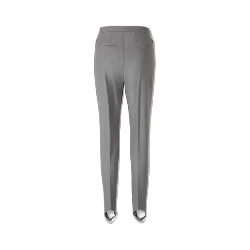 High-Waist Stirrup Trousers