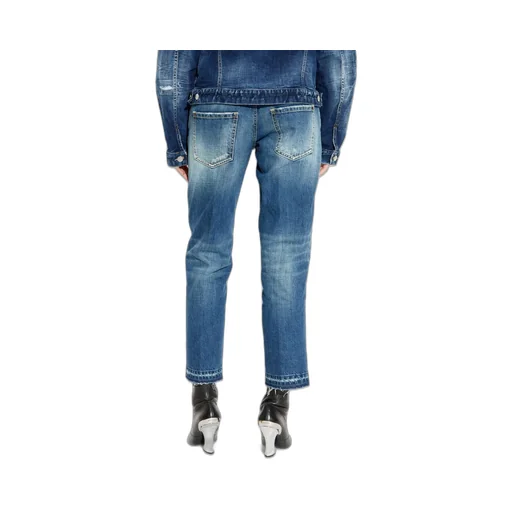 Medium Fade Wash Jenna Distressed Jeans
