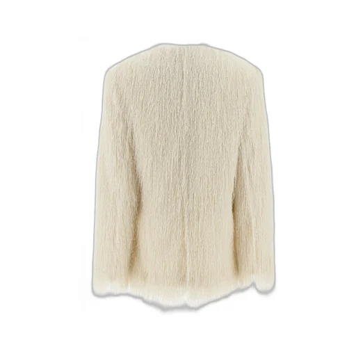 Long-Sleeved Wrapped Jacket