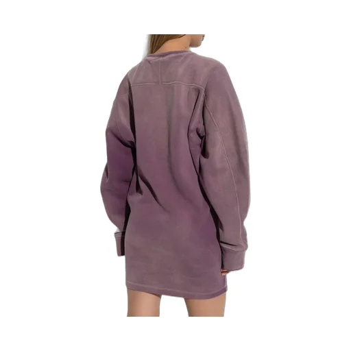 Logo Printed Sweatshirt Dress