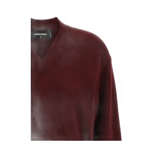 V-Neck Knitted Jumper