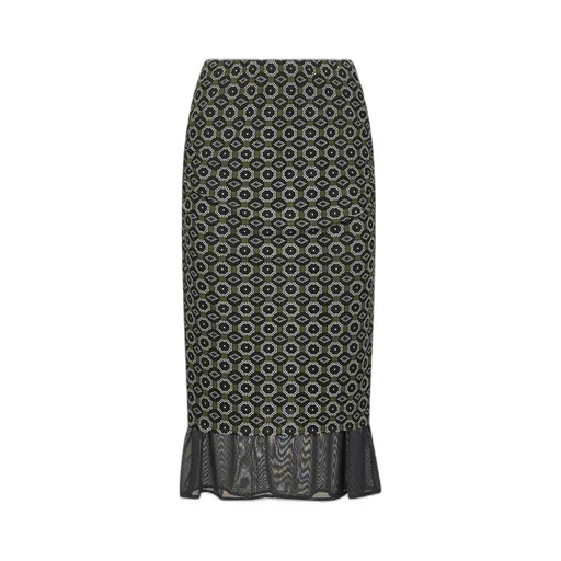 Elasticated Waistband Gathered Skirt