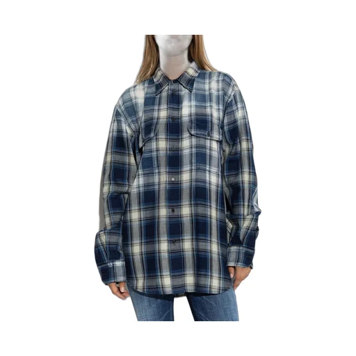 Checked Long-Sleeved Shirt