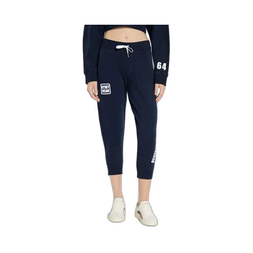 Tapered Cropped Drawstring Sweatpants
