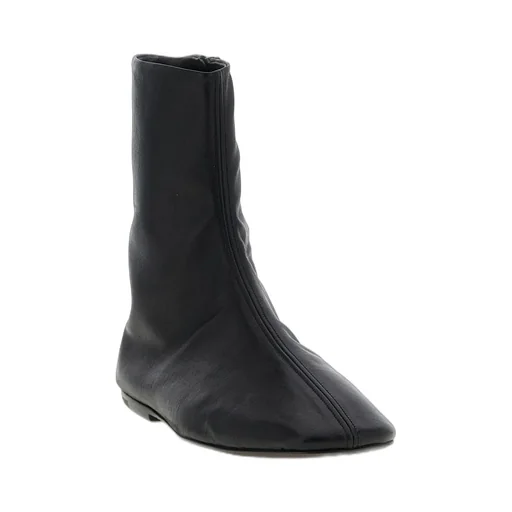 Square Toe Ankle Boots