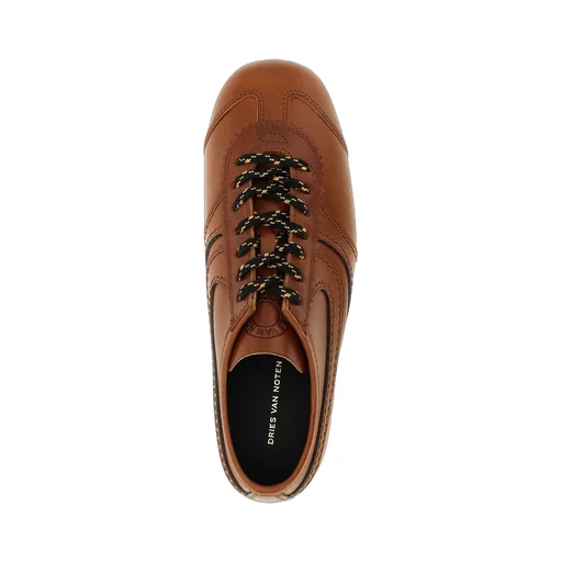 Almond Toe Lace-Up Sneakers
