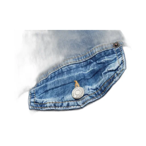 Light Padded Denim Jean Jacket