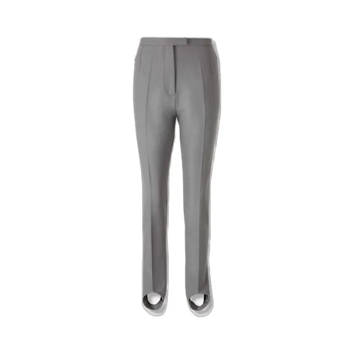 High-Waist Stirrup Trousers