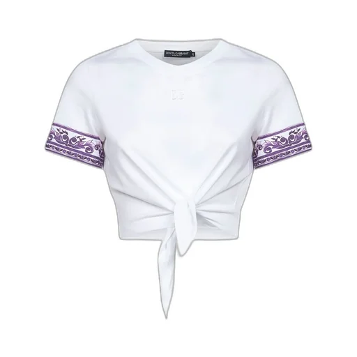 Majolica Printed Short-Sleeved T-Shirt