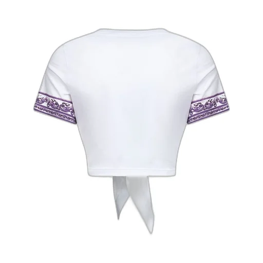 Majolica Printed Short-Sleeved T-Shirt