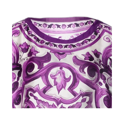 Graphic Printed Flared Hem Mini Dress