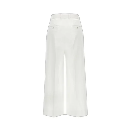 High-Waisted Cropped Pants